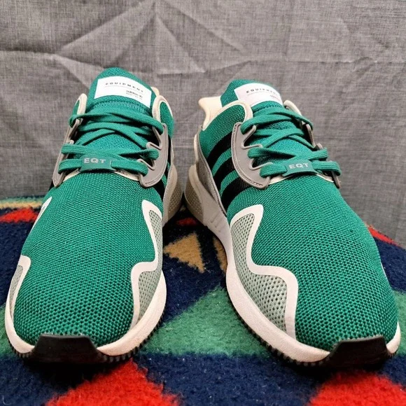 Adidas Original 281001 EQT Cushion ADV Men s Green Casual Sneakers Shoes Size 12 Shoes